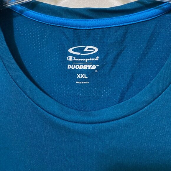 Champion C9 Duo Dry Mens Running T-Shirt XXL Athleisure Athletic Sporty Workout - Picture 5 of 7